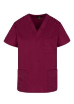 M&M SCRUBS Classic Unisex 3 Pocket Scrub Top - CHK101 - Image 8