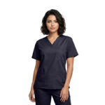 M&M SCRUBS Classic Unisex 3 Pocket Scrub Top - CHK101 - Image 5