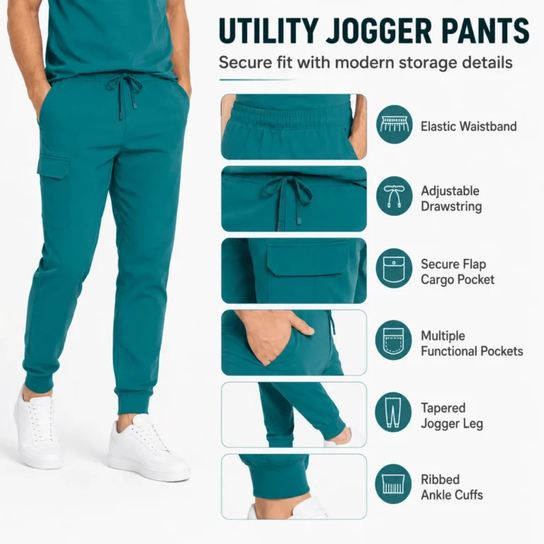 M&M Scrubs Style 3500 true hunter green product details