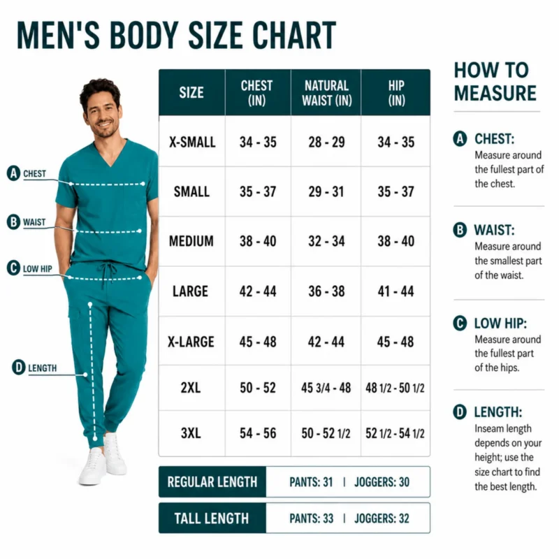 M&M Scrubs Style 3500 true hunter green product details
