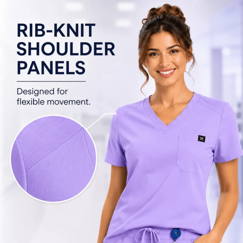 M&M Scrubs Style 4887 lilac product details