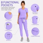 M&M Scrubs Style 4887 lilac product details