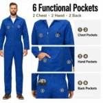 M&M Scrubs Style 861 royal blue product details